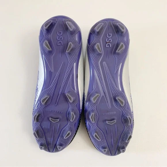 ▪️DSG Youth Soccer Cleats Black Purple ~ 1 - Picture 7 of 8